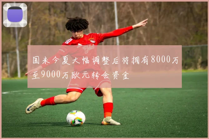 国米今夏大幅调整后将拥有8000万至9000万欧元转会资金